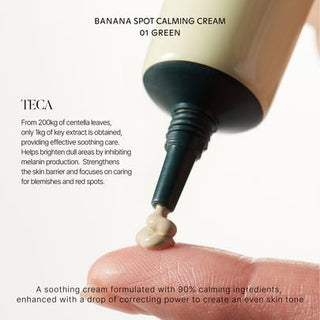 SHAISHAISHAI Banana Spot Calming Cream 03 (Yellow) 15g - Kbeauty Canada