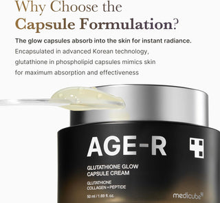 MEDICUBE Age-R Glutathione Glow Capsule Cream 50mL - Kbeauty Canada