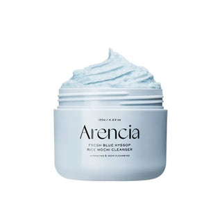 ARENCIA Fresh Blue Hyssop Rice Mochi Cleanser 120g