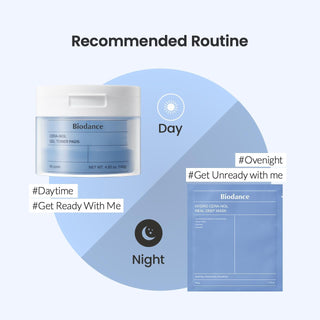 BIODANCE Cera-nol Gel Toner Pads (Blue_60 Pads)