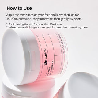 BIODANCE Collagen Gel Toner Pads (Pink_60 Pads)