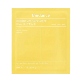 BIODANCE Radiant Vita Niacinamide Real Deep Mask 34g (1ea)