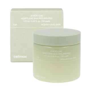 CELIMAX Jiwoogae Heartleaf BHA Peeling Pad 60pcs 125mL