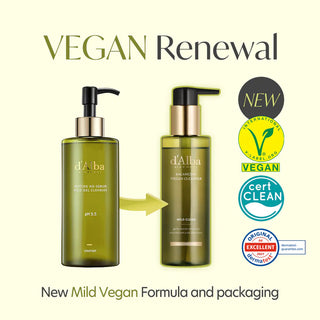 D'ALBA Mild Skin Balancing Vegan Cleanser 200mL