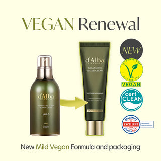 D'ALBA Mild Skin Balancing Vegan Cream 55ML