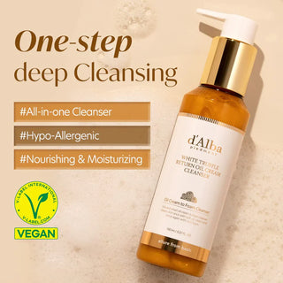 D'ALBA White Truffle Return Oil Cream Cleanser