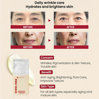 KSECRET SEOUL 1968 Cream: Retinol Liposome 1% + Fermented Rice 50mL