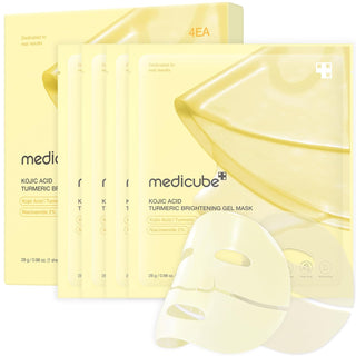 MEDICUBE Kojic Acid Tumeric Brightening Gel Mask