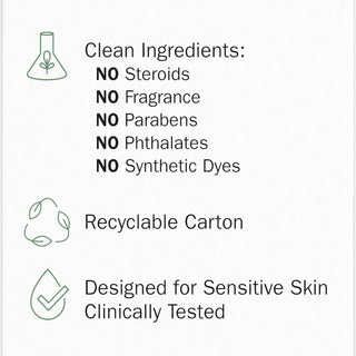 OLAY Sensitive Eczema Therapy Face Moisturizer Skin Relief Cream Fragrance-Free Skin Care Treatment with Colloidal Oatmeal 50mL
