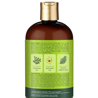 SHEA MOISTURE Moringa & Avocado Power Greens Shampoo 384mL
