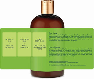 SHEA MOISTURE Moringa & Avocado Power Greens Shampoo 384mL