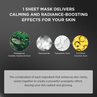 SKIN1004 Madagascar Centella Tone Brightening Glow Mask 25mL (1ea)