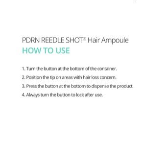 VT PDRN Reedle Shot Hair Ampoule 700dL 15mL - Kbeauty Canada