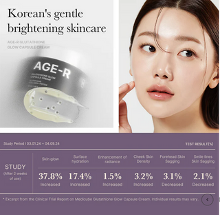 MEDICUBE Age-R Glutathione Glow Capsule Cream 50mL - Kbeauty Canada